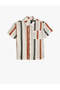 T-Shirt Slogan Printed Short Sleeve Crew Neck Cotton - 3