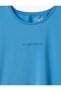Slogan Printed Crew Neck Short Sleeve Sports T-Shirt - 5