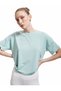 Slogan Printed Short Sleeve Crew Neck Casual Fit Sports T-Shirt