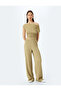 Comfortable Fit Wide Leg Trousers - 2