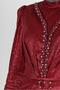 SILVERY STONE DETAILED EVENING DRESS 50317 - 4