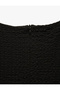 Window Detail Round Neck Slit Sleeveless Midi Length Pencil Dress - 5