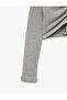 Long Sleeve Gathered V-Neck Knitwear Crop T-Shirt - 6