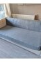 Dark Gray K Velvet B Printed K Non-Slip Sofa and Sofa Bed Cover 180*210 cm - 4
