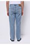 Regular Fit Men's Cotton Light Indigo Denim Jean Trousers - 2