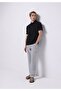 Comfort Fit Polo Neck Plain Men's Pocketless Navy Blue Short Sleeve T-Shirt - 3