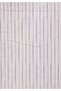 Boxy Fit Shirt Neck Striped Men's Blue Short Sleeve Shirt - 5