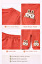 Children's Rabbit Embroidered Double Set - 2