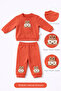 Children's Rabbit Embroidered Double Set - 4