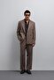 Mink Relax Fit Pleated Men's Trousers - 3