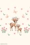 Mother and Baby Karaca Tale Baby, Children's Room Wall Sticker Set, Glass Sticker - 2