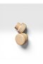 Decorative Natural Wooden Round 8-Piece Cabinet Handle Natural - 4