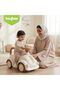M2 Baby Ride On Car for Kids with Lights & Music | Push Ride-On Toy for Toddlers 1-3 Years (Beige) - 2