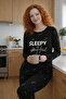 Sleepy Elite Viscose Black Anti-Sweat Pajama Set 3552 - 4