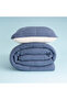 Easy to Use Single Pillow Mattress Protector I and Duvet Set 170X230 cm Denim - Egeo Life Series - 5
