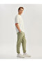 Elastic Leg Pocket Detailed Lace up Waist Jogger Sweatpants - 2