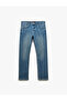 Cotton Regular Waist Straight Fit Jean Pants - Mark Jean - 4