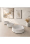 White Basket Set - 3-Piece Multi-Purpose Organizer Set - Bathroom and Kitchen Organizer - 3