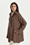 Comfortable Fit Modal Jacket Brown - 2