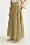 Buy Ruched Viscose Etek Olive - 3