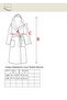 Unisex Hooded Long Muslin Bathrobe - 8