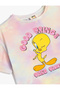 Tweety T-Shirt Licensed Short Sleeve Printed Crew Neck - 3