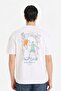 100% Cotton Boxy Fit Printed T-Shirt F8057Ax26Sp - 5