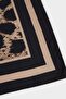 Women's Patterned Satin Scarf H1034Ax26Sm - 3