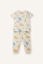 100% Cotton Animal Printed 2-Piece Pajama Set for Baby Boy G8846A526Sm
