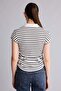 Slim Fit Ribbed Camisole Striped Polo T-Shirt G9549Ax26Sp - 4