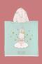 Ballerine Bunny Kids Poncho Beach Towel - 3