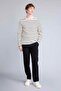 Cotton Slim Fit Crew Neck Long Sleeve T-Shirt F9741Ax26Sp - 2