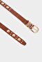 Women's Faux Leather Belt G7329Axns - 3