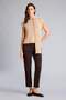 Carrot Fit Zippered High Waist Skinny Leg Cropped Trousers C2466Ax26Sp - 2