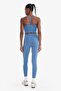 Recovery High Waist Stretch Fabric Basic Sports Leggings B4147Ax26Sp - 6