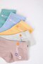 Women's 5-Piece Cotton Socks Z7505Azns - 7