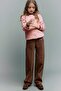 Crew Neck Cardigan for Girls G6979A826Sp - 2