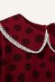 Lace Collar Detailed Floral Sweatshirt for Baby Girl G8153A526Sp - 2