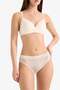 Lace Detailed Tulle Brazilian Panties G2631Ax26Sm - 5