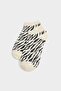 Women's Leopard Patterned 5-Piece Cotton Booties Socks G3569Axns - 3