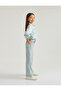 Pocket Detail Wide-Leg Cotton Denim Pants - 2