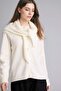 Scarf Regular Fit Crew Neck Knitwear Cardigan G9238Ax26Sp - 3