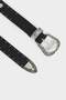 Women's Animal Print Rectangular Buckle Faux Leather Casual Belt G7338Axns - 3