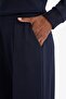 Ultra Soft Wide Leg Long Length Modal Sports Pants with Pockets F9493Ax26Sp - 4