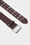 Women's Rectangular Buckle Faux Leather Casual Belt G7888Axns - 3