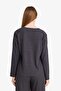 Regular Fit V-Neck Buttoned Basic Cardigan G0884Ax26Sp - 5