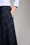 A-Line Checkered Regular Waist Midi Skirt H1538Ax25Wn - 4
