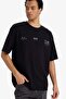100% Cotton Boxy Fit Printed T-Shirt F8120Ax26Sp