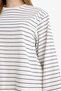 Regular Fit Crew Neck Long Sleeve Tunic G0378Ax26Sp - 4