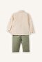 Muslin 2-Piece Shirt Trousers Set Baby Boy G7135A526SP - 5